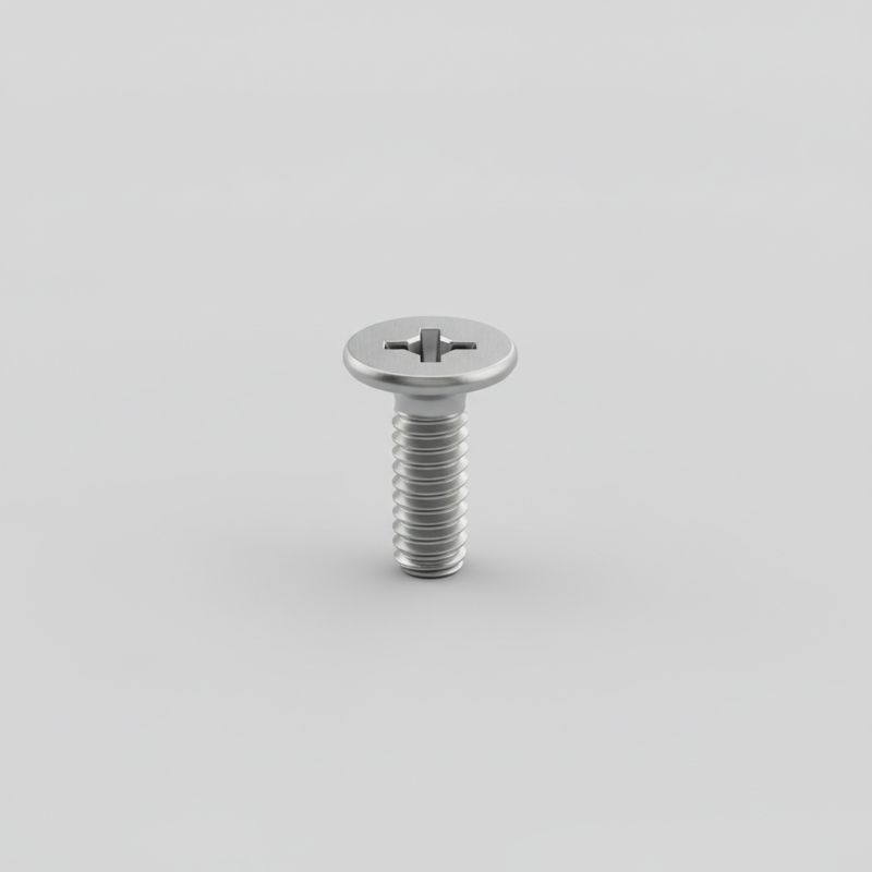 Cross Recessed Countersunk Flat Head Machine Screw